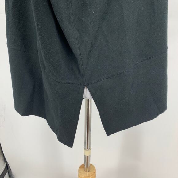 RLX Ralph Lauren Sweater Womens L Large Black Turtleneck Drop Shoulder Split Hem - Picture 8 of 15